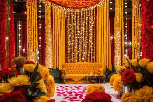 Baraat event setup