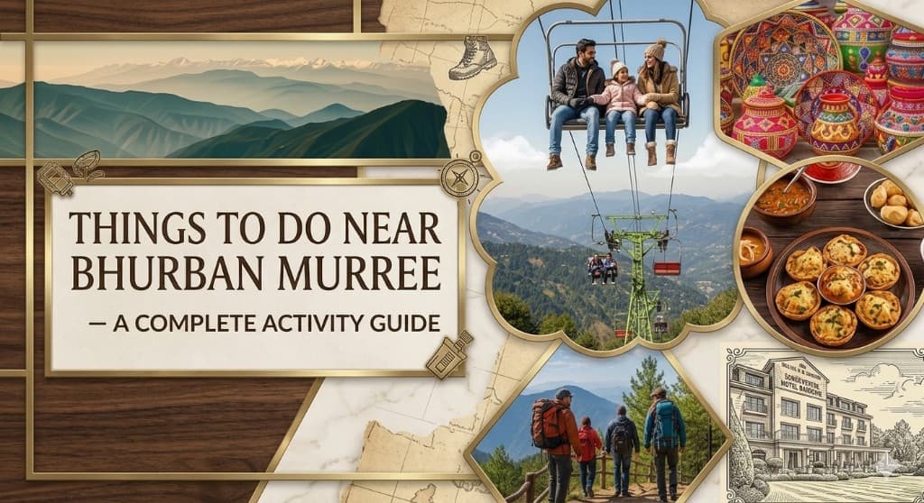 Things to do near Bhurban Murree — a complete activity guide: mountains, chairlift, crafts, dining, and hiking
