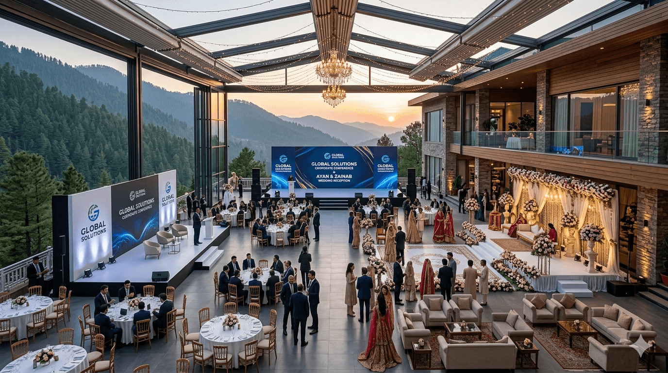 Events Venue at Himalaya Villas Murree & Bhurban