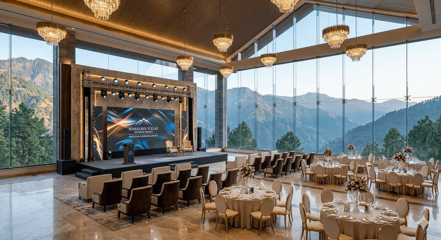 Himalaya Villas Function Hall in Bhurban Murree
