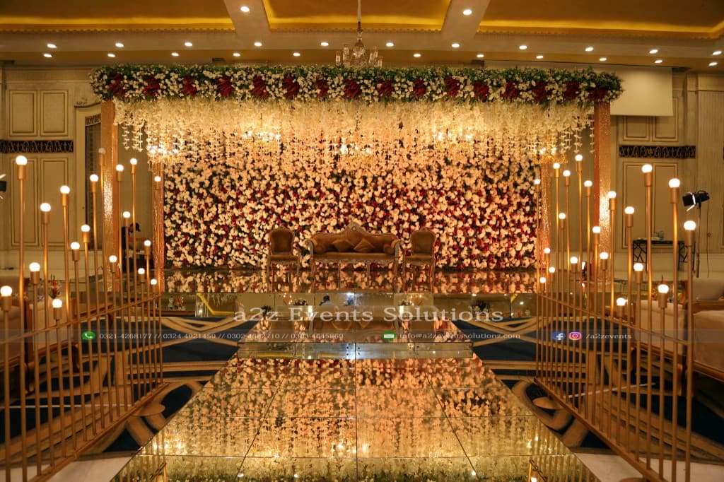 Mehndi event setup