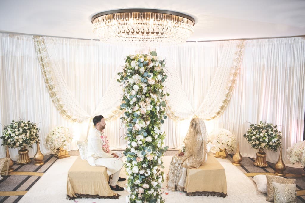 Nikah setup at Himalaya Villas & Resorts