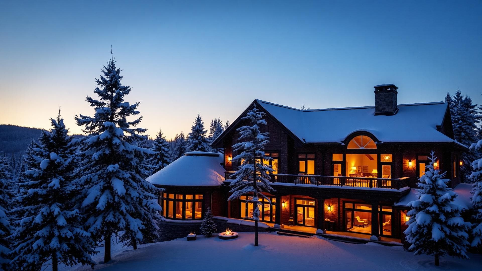 Snowfall villa in Bhurban
